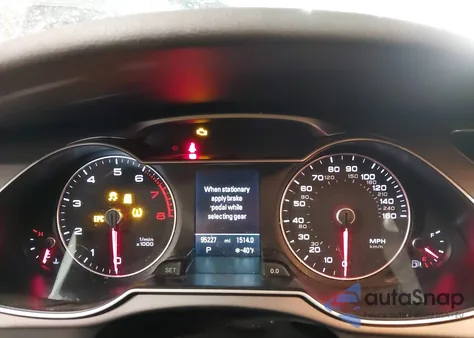 2014 Audi A4 2.0T Premium z USA, uszkodzony, nr VIN WAUFFAFL0EN000992